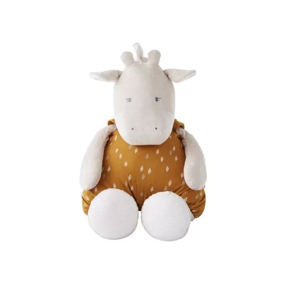Peluche géante en veloudoux Tiga la girafe TSO (90 cm)