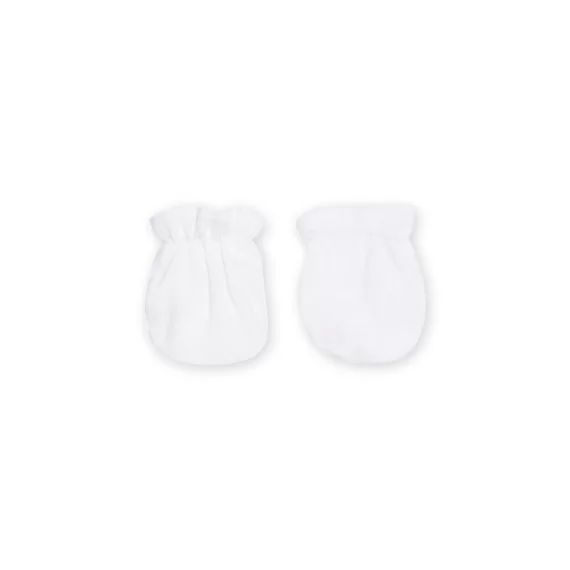 Moufles Blanches De Naissance