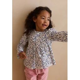 Blouse En Popeline Céleste Ecru