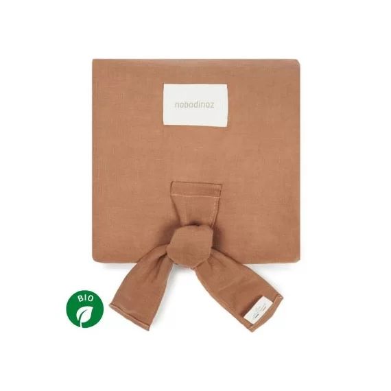 Tapis à langer waterproof Lin français noisette