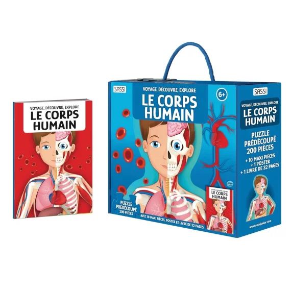 Voyage, Découvre, Explore – Le Corps Humain Bleu