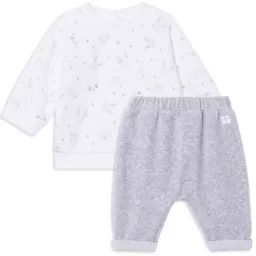 Ensemble sweat + pantalon Garçon Gris