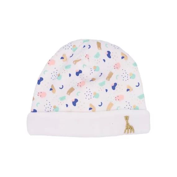 Bonnet édition limitée Sophie la girafe rose (0-1 mois)