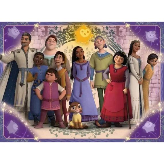 Puzzle 150 Pièces Xxl – Ravensburger – Disney Wish – Age 7 Ans – Enfant – 49 X 36 Cm Multicolore