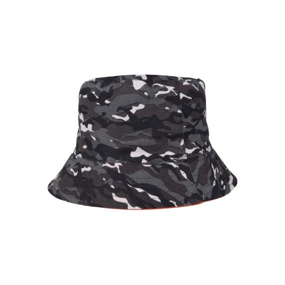 Bob Coton Flip Noir / Orange Kaki