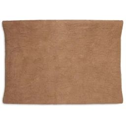 Lot de 2 housses de matelas à langer en éponge Caramel/Biscuit (50 x 70 cm)