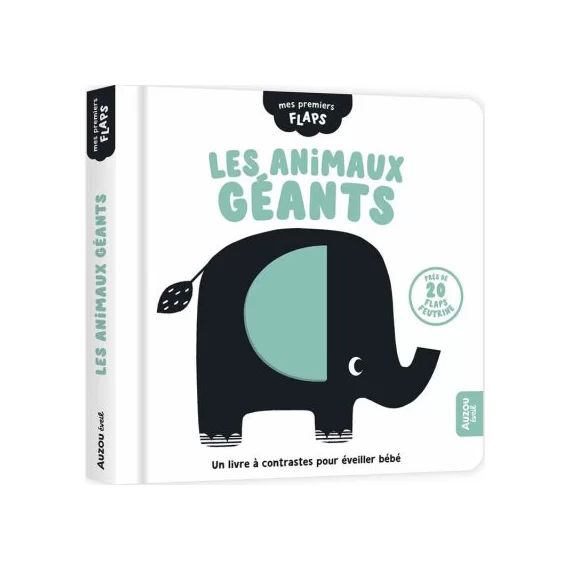 Livre Mes premiers flaps Les animaux géants
