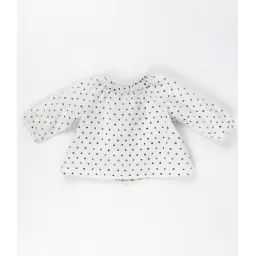 Blouse à pois Fille ou Garçon 6 mois