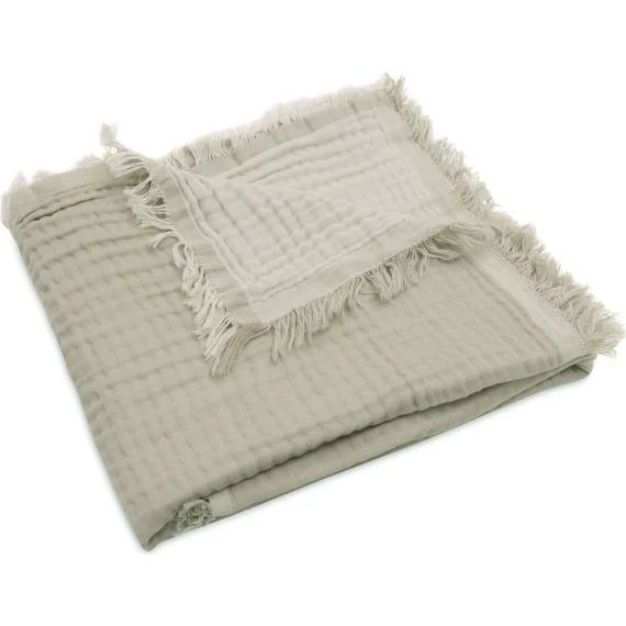 Couverture En Coton Vert