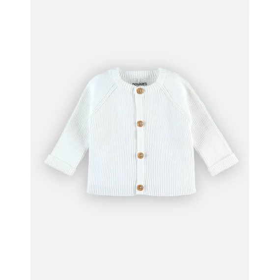 Cardigan En Tricot Blanc