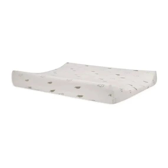 Housse Matelas À Langer Jersey En Coton Vert Olive