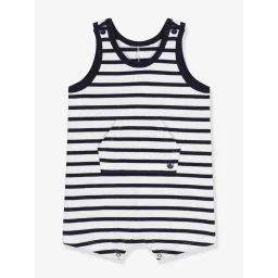 Combinaison courte bébé PETIT BATEAU marine
