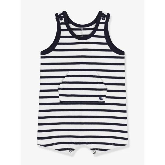 Combinaison courte bébé PETIT BATEAU marine