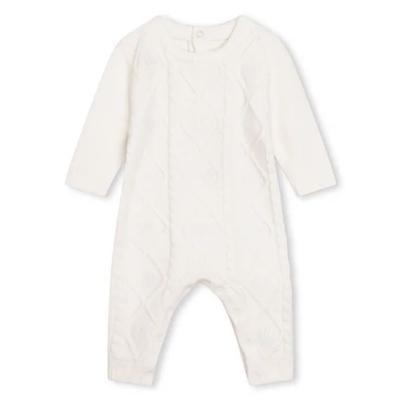 Combinaison en tricot UNISEXE Blanc