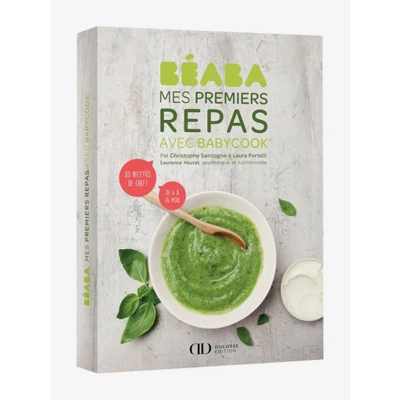 Livre Mes premiers repas avec Babycook® BEABA gris