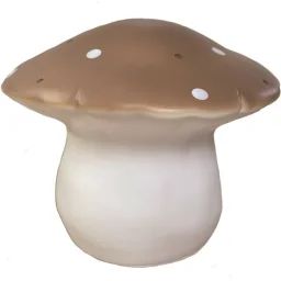 Lampe Veilleuse Champignon Marron, Blanc