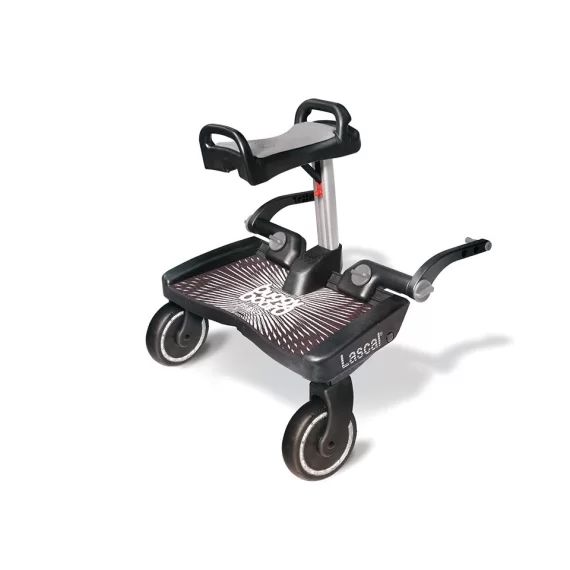 Planche à Roulettes Lascal Maxi Board – Noir + Assise – Gris