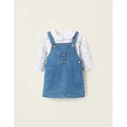 Body Safari + Robe/salopette En Jean Blanc