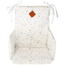 Coussin De Chaise Haute Bébé Sidonia Sidonia, Beige, Écru, Blanc