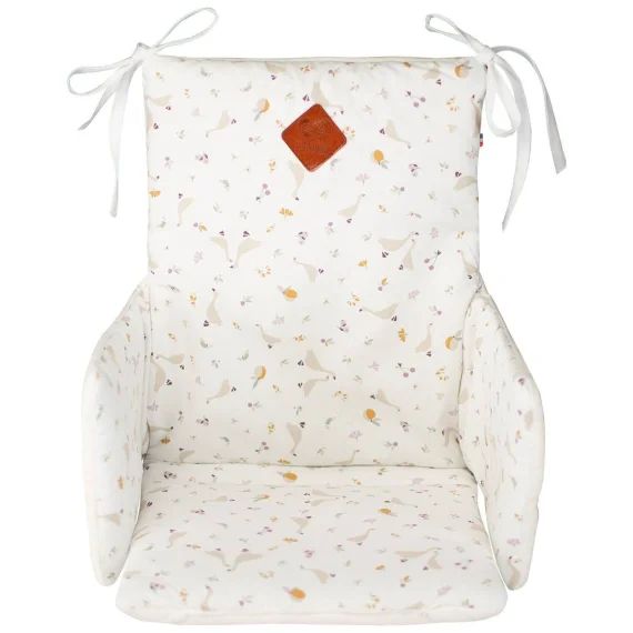 Coussin De Chaise Haute Bébé Sidonia Sidonia, Beige, Écru, Blanc