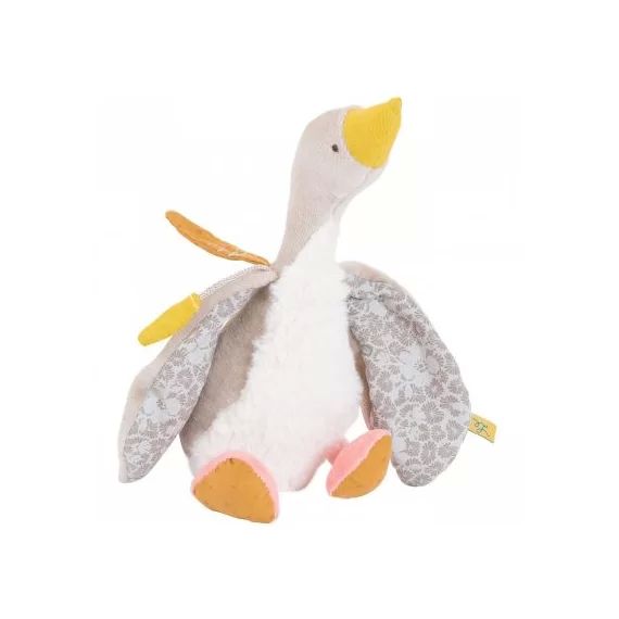Peluche petite oie grise Fléchette Le voyage d&rsquo;Olga (23 cm)