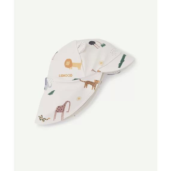 Chapeau de soleil senia avec oreilles safari en polyester recyclé –  – Soldes