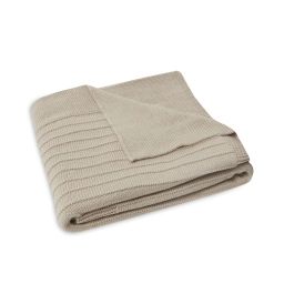 Couverture en tricot nougat 75×100 –  – Soldes