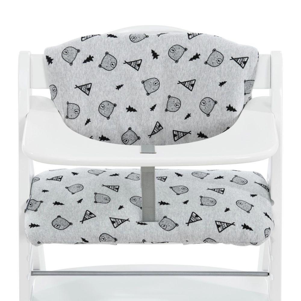 Coussin Chaise Haute Hauck Deluxe – Nordic Grey