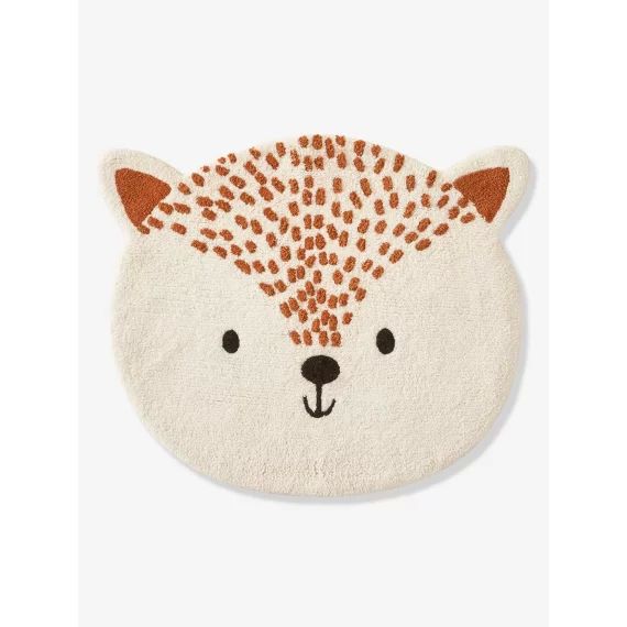 Tapis en éponge Renard des neiges beige