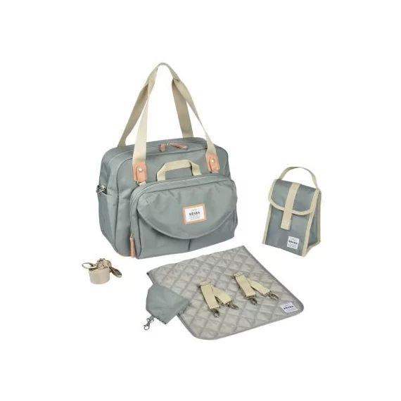 Sac à langer Genève II vert sauge