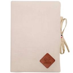 Protège Carnet De Santé En Gaze De Coton Jeanne Beige