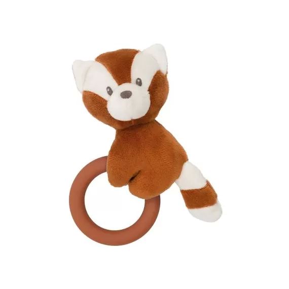 Anneau dentition en silicone Boris panda roux Boris et Jungo