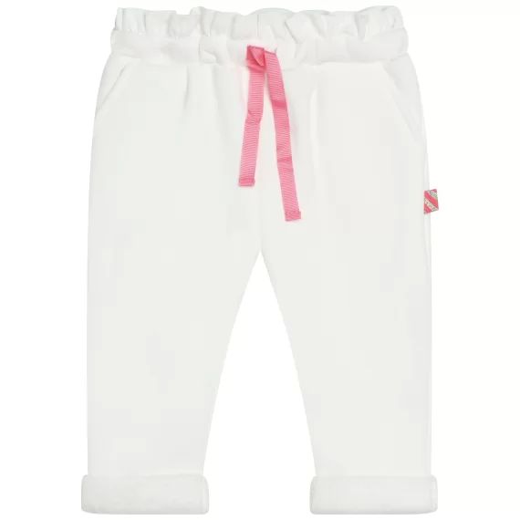 Pantalon molletonné doublé Fille Beige