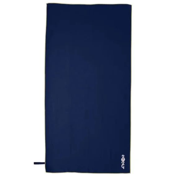 Serviette de bain microfibre, JEUX OLYMPIQUES PARIS 2024 PARA ARCHES 70x140cm bleu