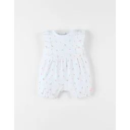 Combishort Fleurie En Jersey Rose
