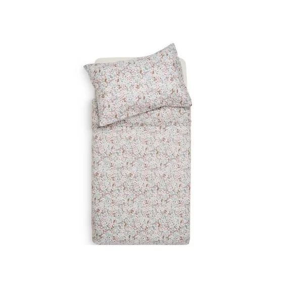 Housse de couette + taie d&rsquo;oreiller Bloom (100 x 140 cm)
