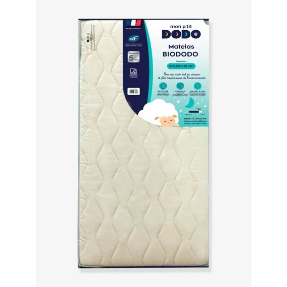 Matelas bébé Biododo DODO blanc