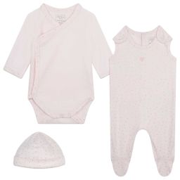 Pyjama, body et bonnet Fille Rose