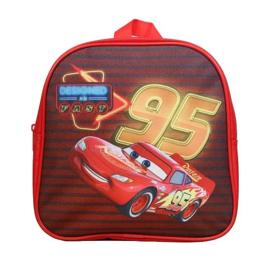 Sac À Dos Gouter Maternelle Disney Cars Rouge