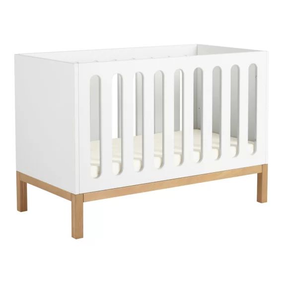 Lit à barreaux bébé 120x60cm Indigo White