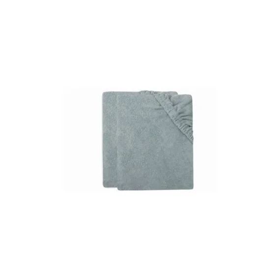Housse Matelas À Langer Eponge 50x70cm – Sea Green – 2 Unités Vert