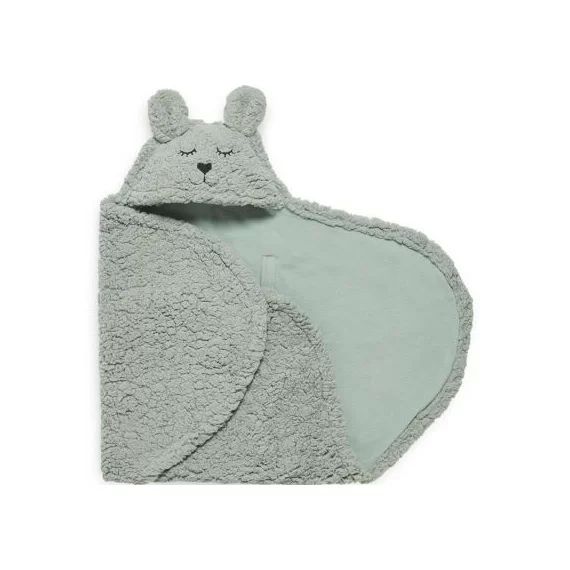Couverture nomade lapin Ash Green