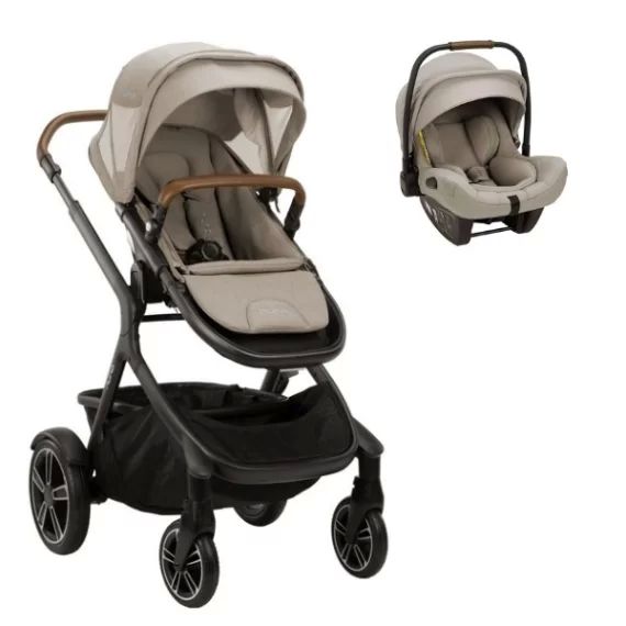 Poussette Nuna Demi Grow + Coque Auto Pipa Next – Hazelwood