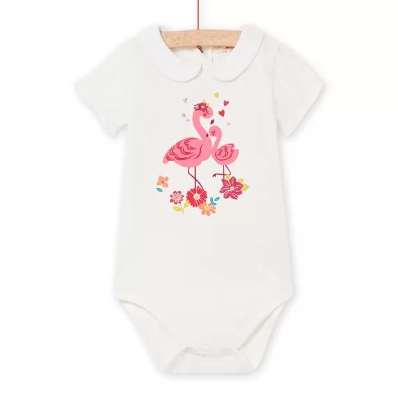 Body Écru Bébé Fille