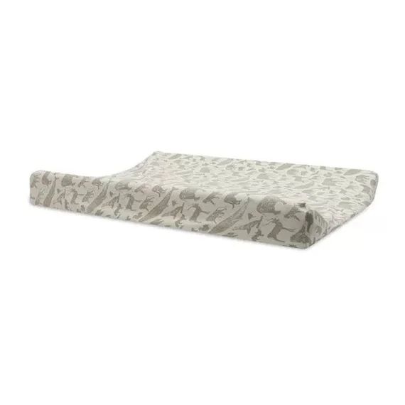 Housse Matelas À Langer Jersey 50x70cm Animaux Vert Olive Jollein Vert