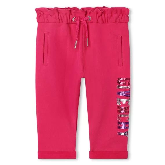 Pantalon molletonné Fille Rose