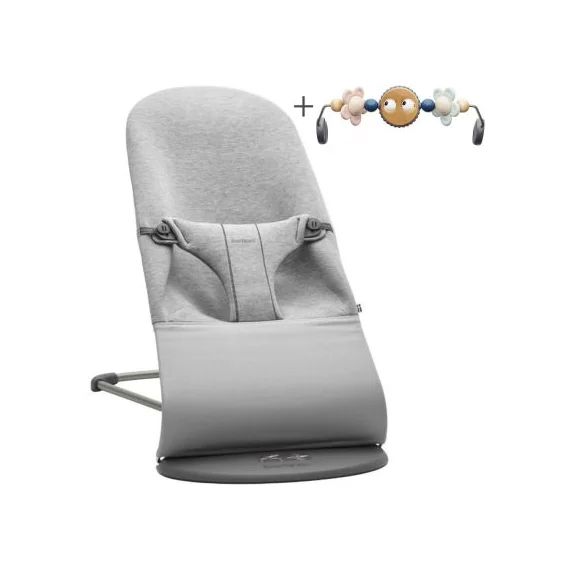 Pack transat Bliss en jersey 3D gris clair + arche de jeux