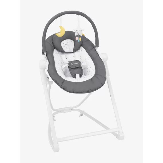 Transat en hauteur BADABULLE Compact’Up gris foncé (moonlight)