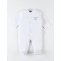 Pyjama Dors-bien En Jersey Blanc