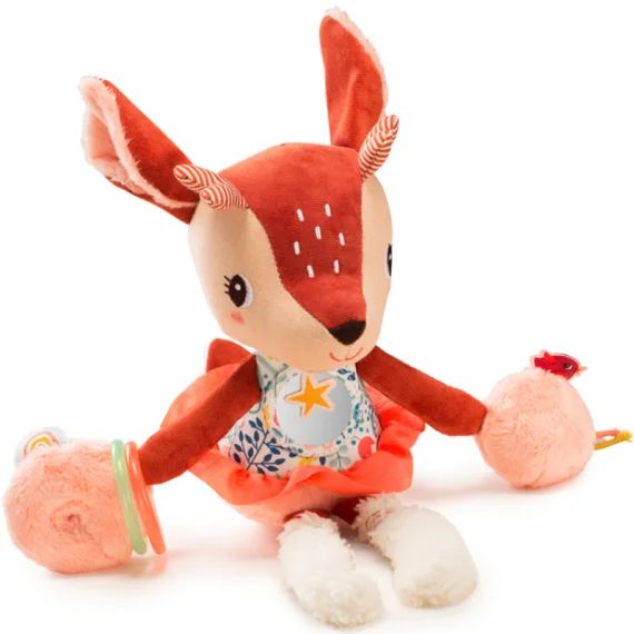 Peluche multi-activités Stella le faon